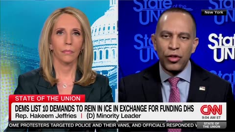 Dana Bash Points Out A Flaw In Hakeem Jeffries’s Shutdown Strategy
