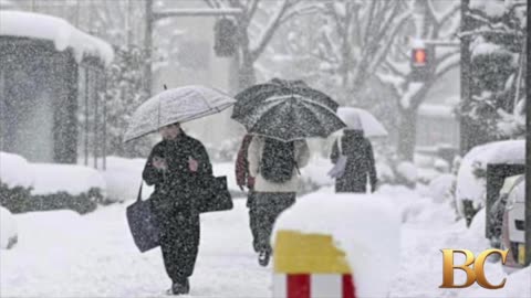 Record-breaking snow blankets Japan, killing at least 30 people