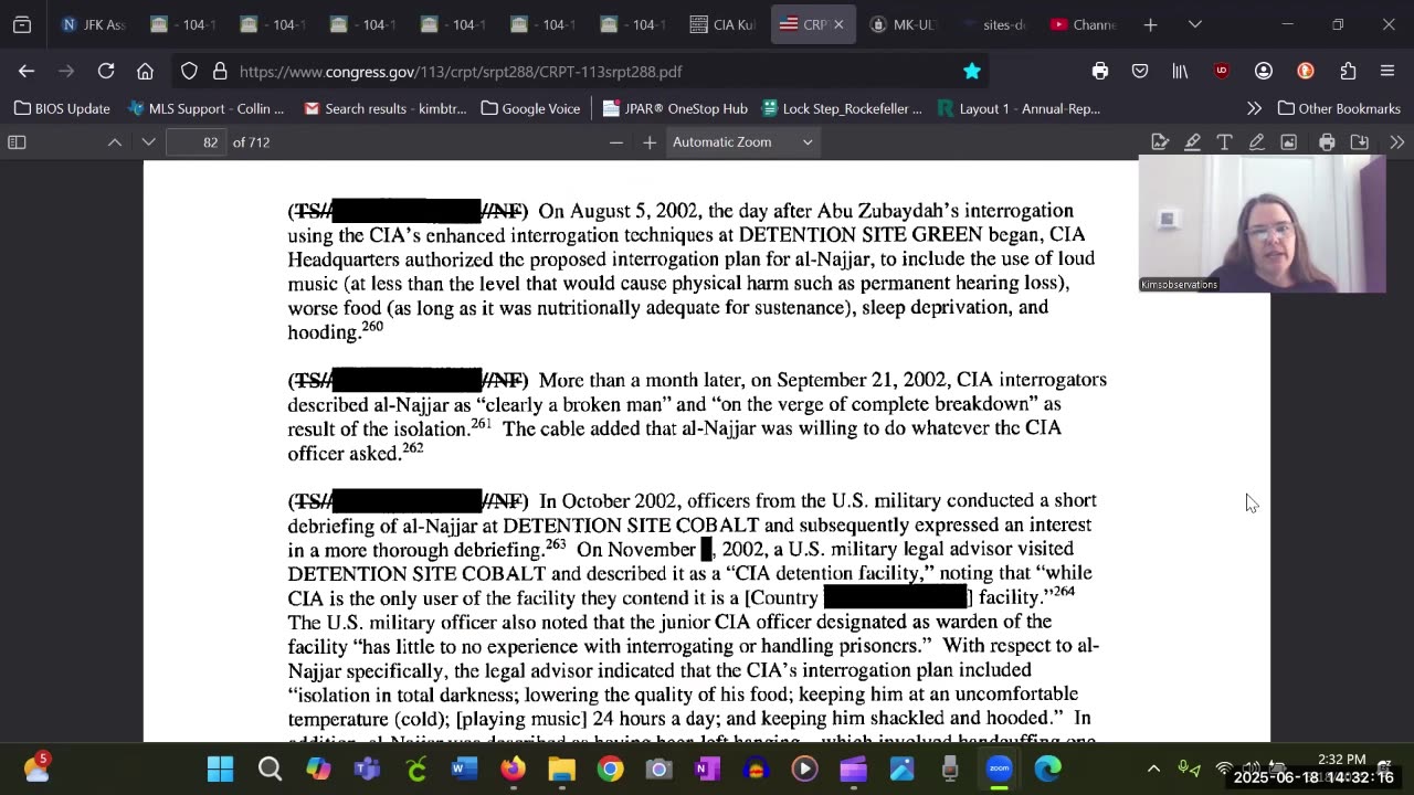 V 11 Senate Torture Report
