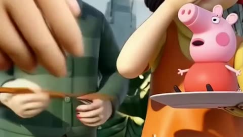 Squid Game AI Edible Peppa Pig ASMR #squidgame #squidgame2 #ai #asmr