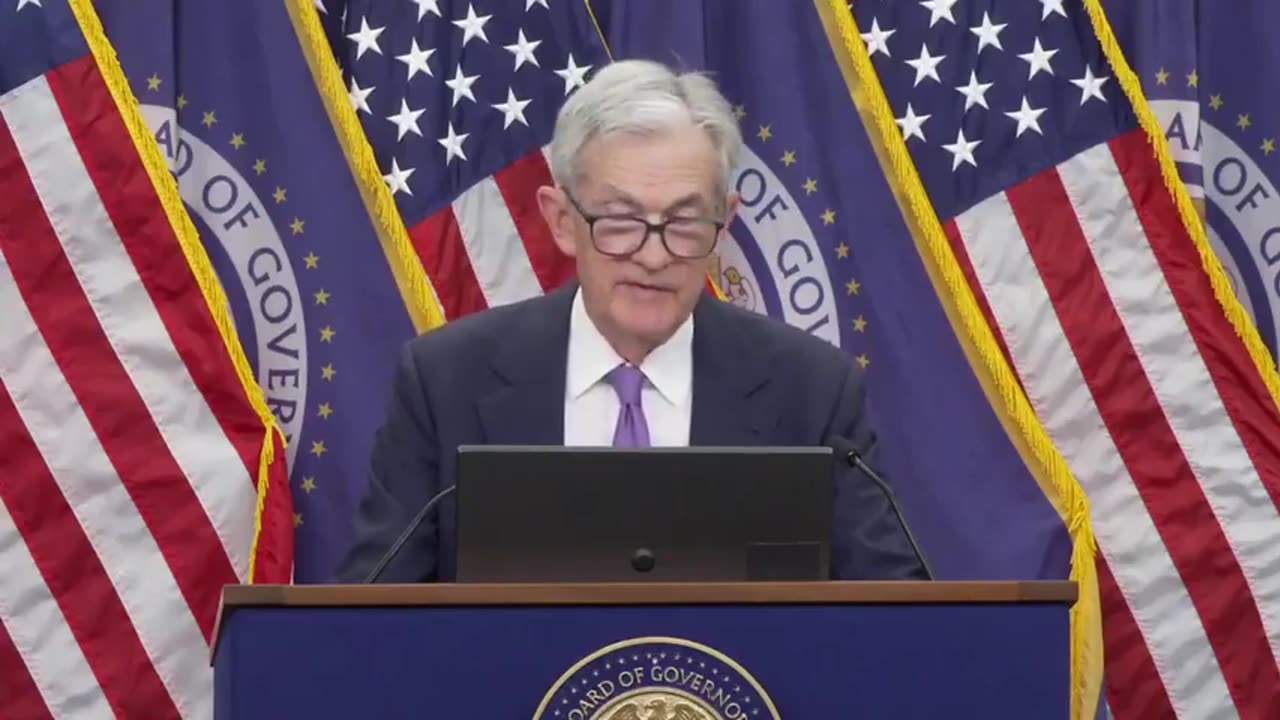Powell: "Higher tariffs are pushing up prices in some categories of goods.."