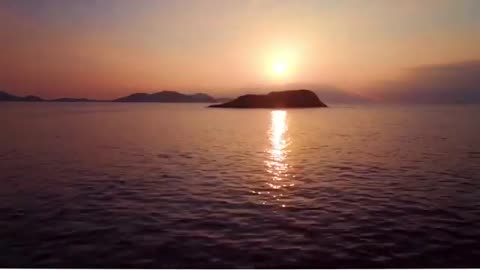 sunrise around the world drone footage free stock footage
