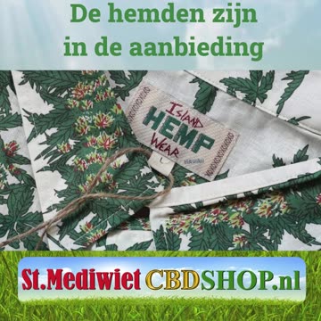 Draag hennep - de hemden zijn in de aanbieding!