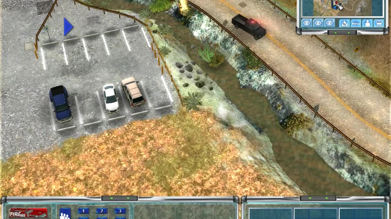 EM4 Montana Mod Crash and Brush Fire
