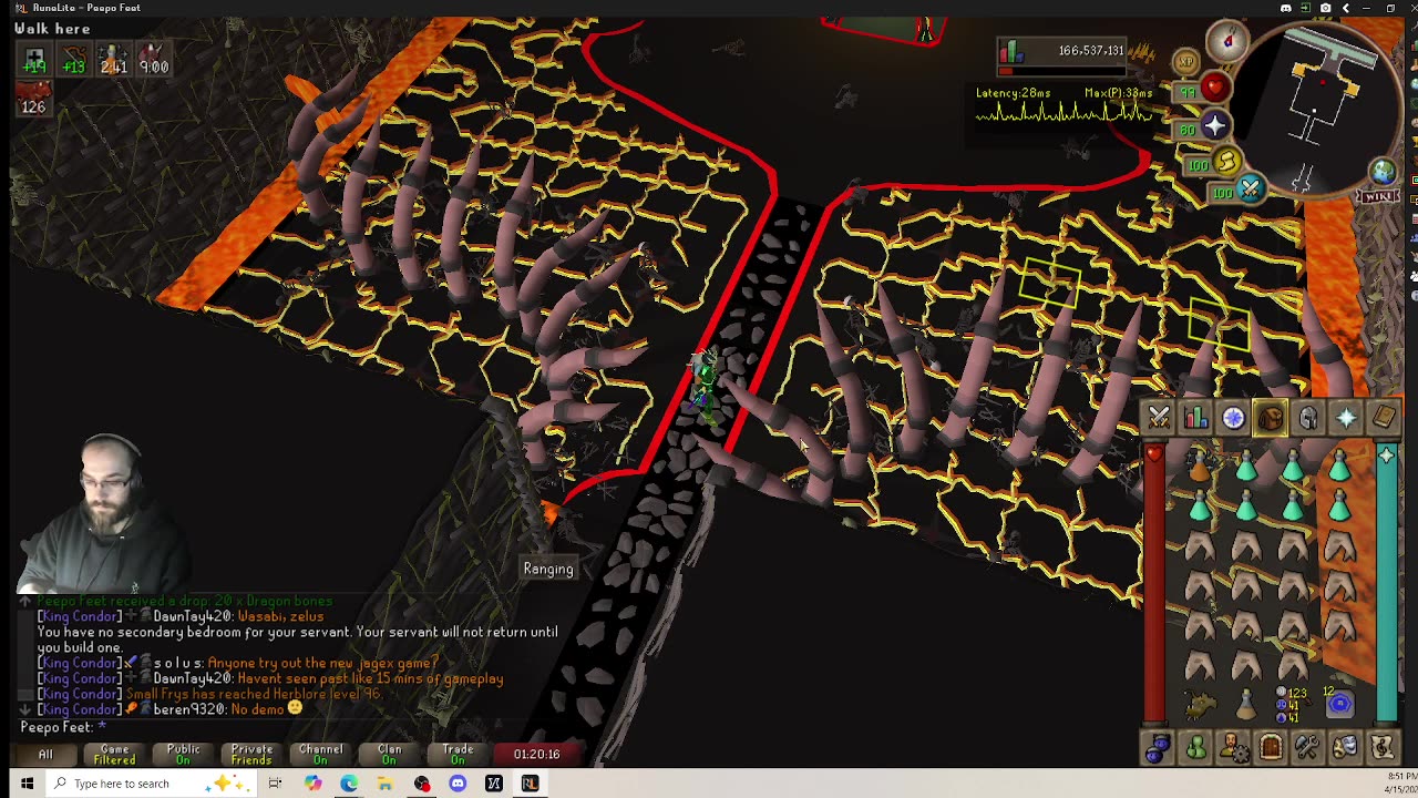 Burg's Lounge Gaming w/YungBurg.. YungBurg Is Killing Three Headed Dogs Now?!? :D #Live #420 #OSRS