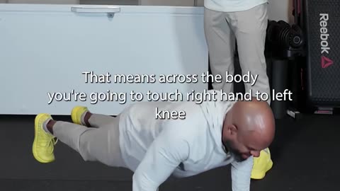 PUSH UP KNEE TAP