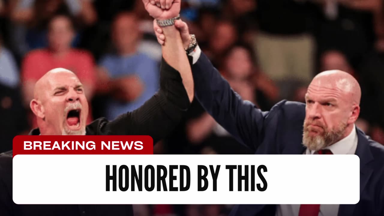 Goldberg Honored By This Triple H Request