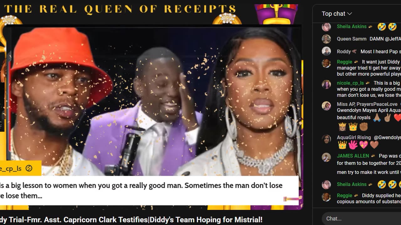 Queen Ahmadiyyah's Reports: Diddy trial Day 8