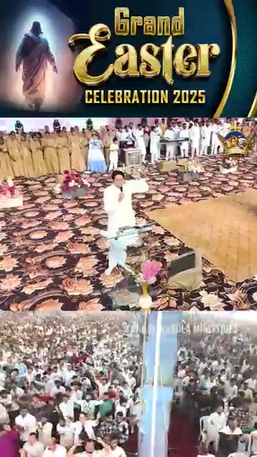 🎊 GRAND EASTER CELEBRATION 2025 🎊⁨@AnkurNarulaMinistries