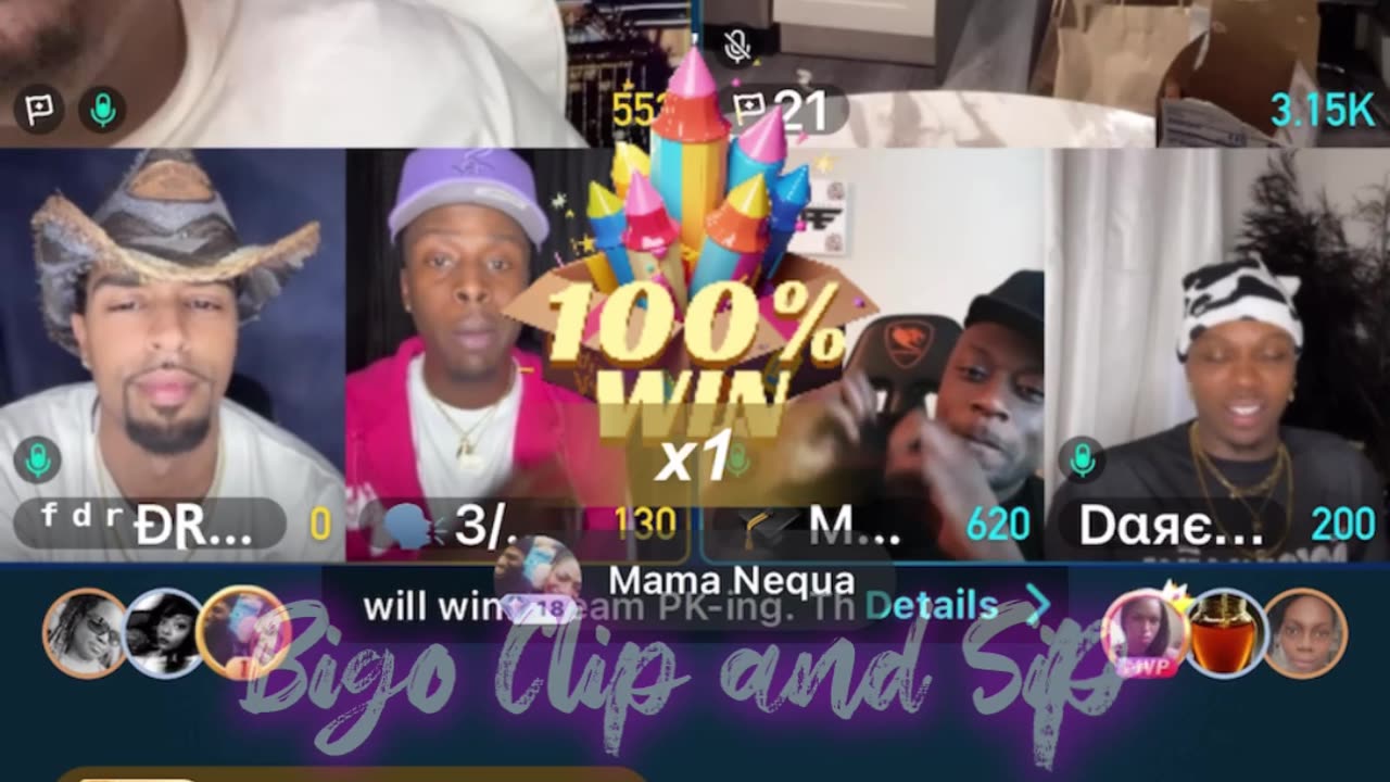 Team PK DreBaby Droski Finesse ft Supa vs Maj about shows pt2 4/1/25 #bigoclipandsip