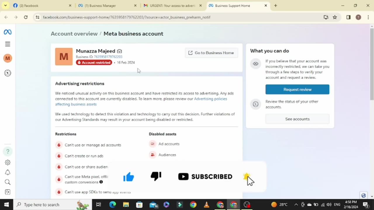 20 How To Fix Restricted Facebook Ads Account __ Ads Account Disabled