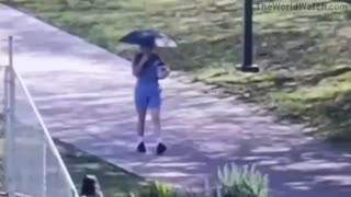 Newly released footage shows convicted sex trafficker Ghislaine Maxwell walking alone