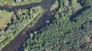 🎯🛸 Ukraine Russia War | Ukrainian FPV Drone Strikes Swimming Russian Soldier | RCF
