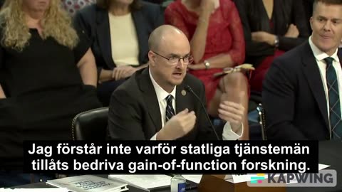 Toby Rogers i senatsförhör