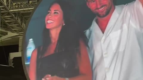 Lionel Messi and Antonela Roccuzzo Caught on Kiss Cam at Coldplay Miami