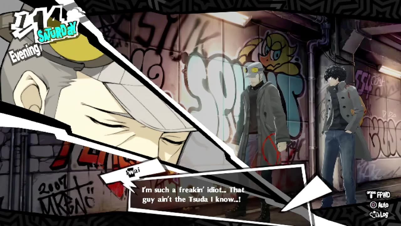 Persona 5 Royal NG+ Day 42. No mic. Not really feeling up for it.