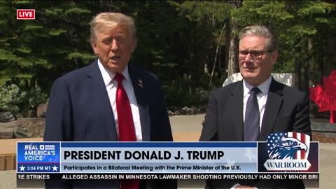 TRUMP AND STARMER ON IRAN'S NUCLEAR PROGRAM