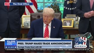 LIVE: TRADE ANNOUNCEMENT WITH UK!