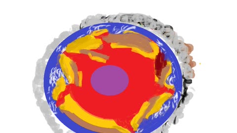 Tectonics and Noahs Flood animation