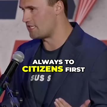 Charlie Kirk Debates Student on Immigration’s Impact in the U.S.