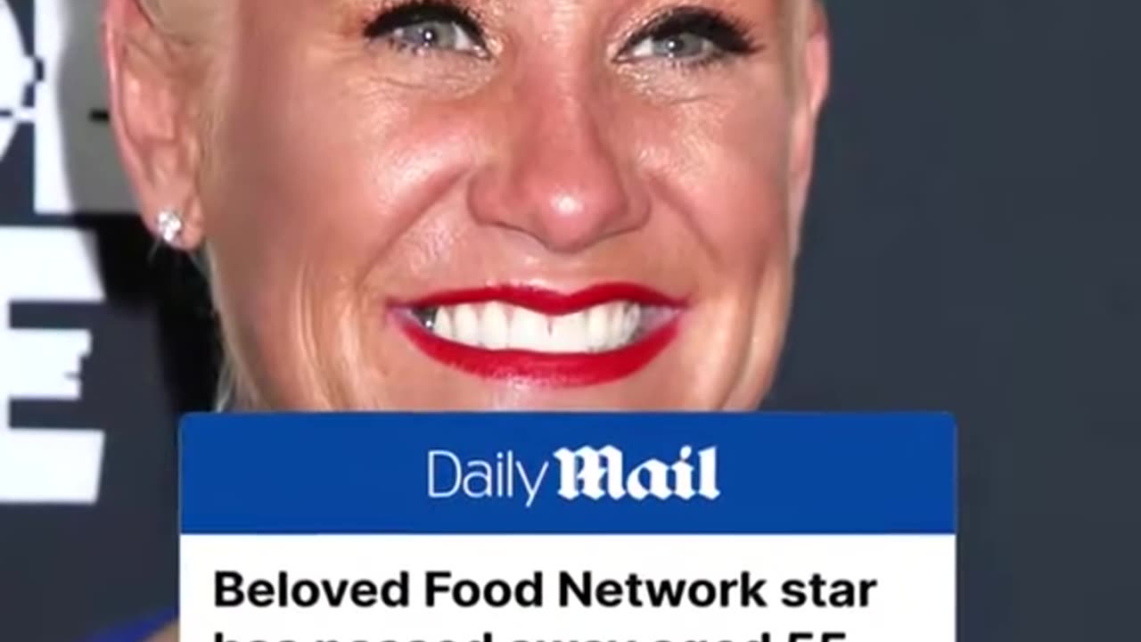BREAKING⛔️FOOD NETWORK STAR ANNE BURRELL DIES AT 55 YRS OLD
