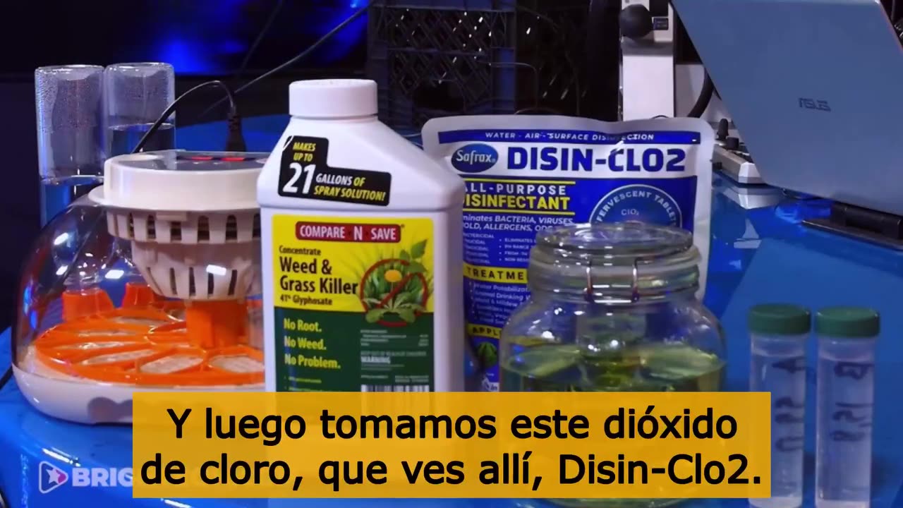 CDS/Dióxido de Cloro destruye el Glifosato, Mike Adams