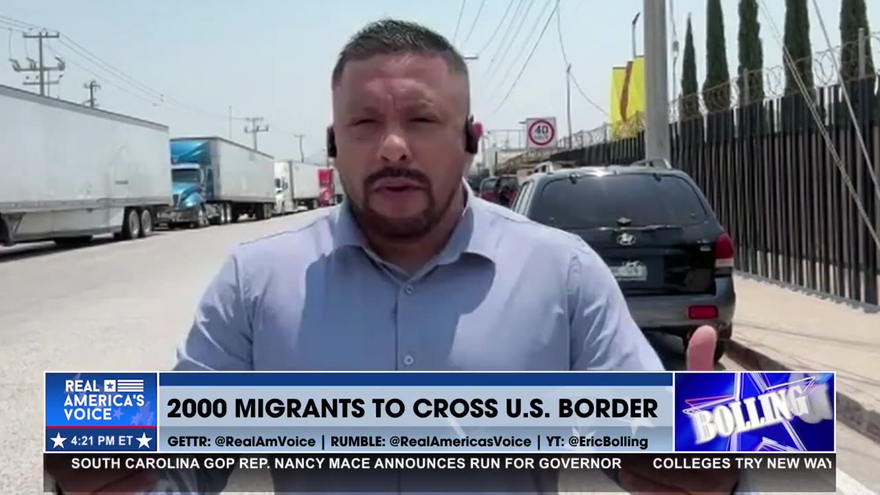 MIGRANT CARAVANS STILL FORMING - WAITING TO SEE IF THE BORDER WILL REOPEN