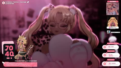 Kwistina - Ear licking ASMR [clip]