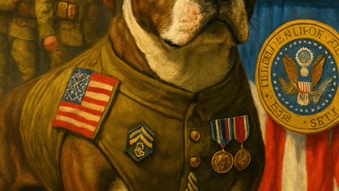 The Dog That Earned a Military Rank in WWI
