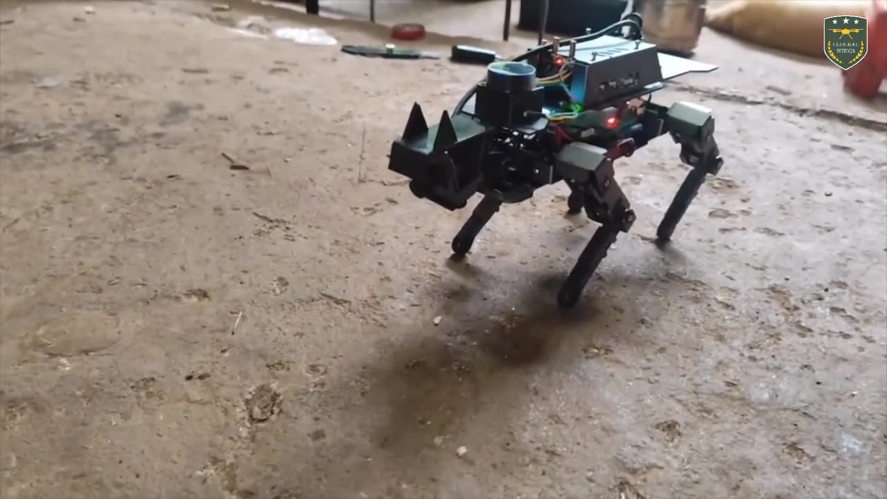 🤖💣 Myanmar War | Federal Wings Quadrupedal Drone in Action | RCF