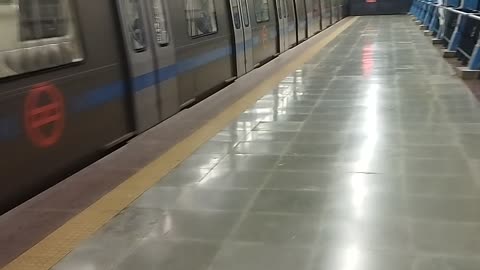 Evening in metro in india