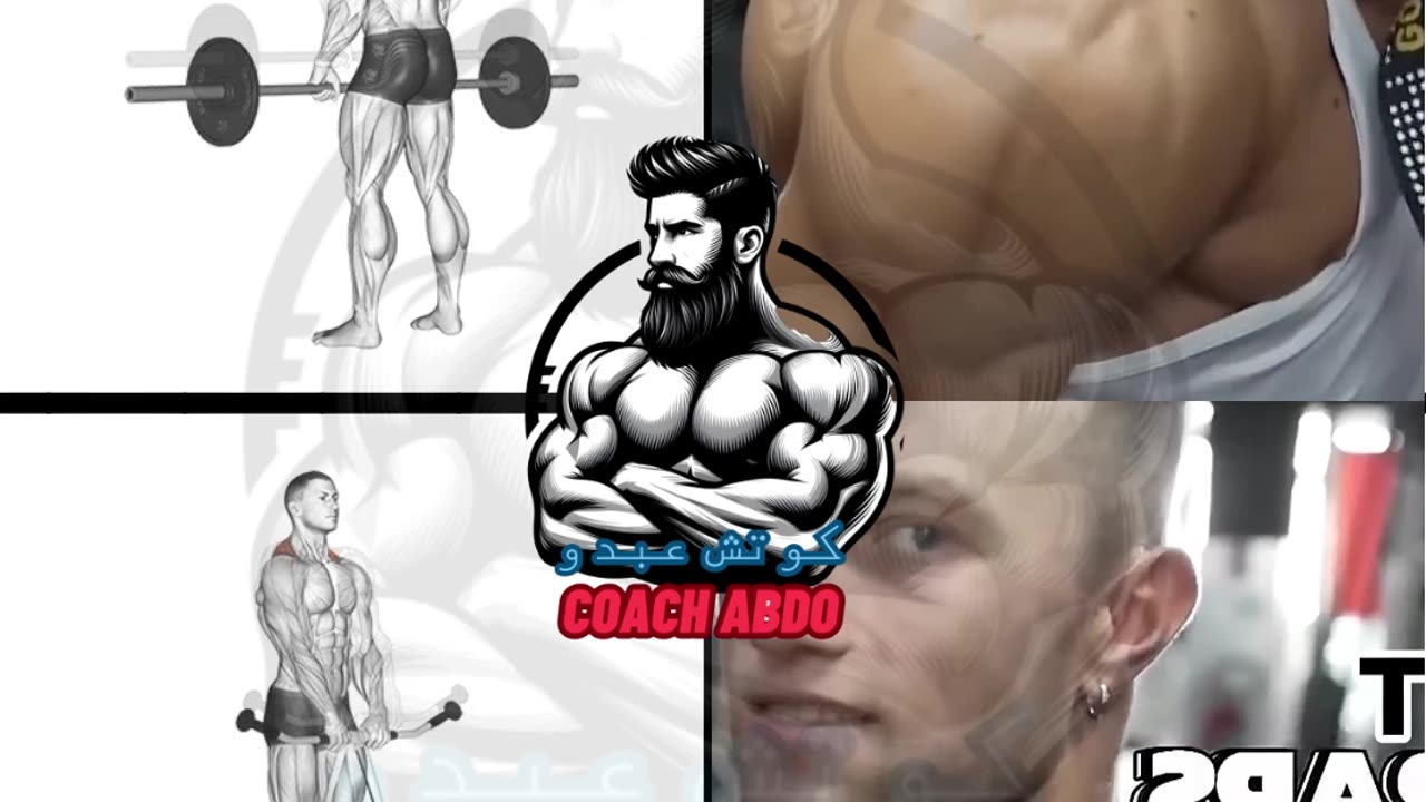 🔥 أقوى 5 تمارين للترابيس | Top 5 Traps Workouts for a Massive Neck 💪