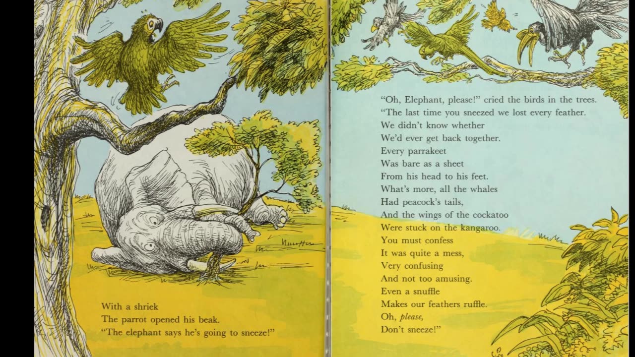 "Stand Back," Said the Elephant, "I'm Going to Sneeze!"