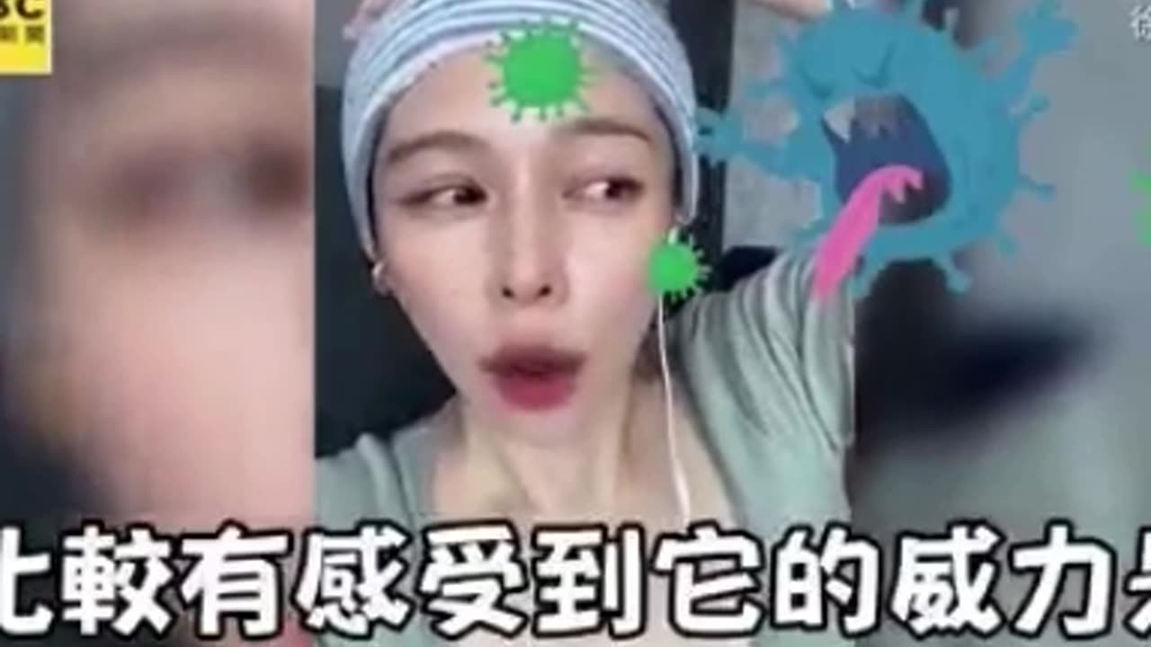 “台灣新聞報導” 娛樂圈名人_女星 徐若瑄，在社群分享其接種新冠疫苗後發生的重大副作用反應