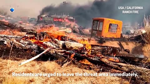 Les feux de forêt font à nouveau rage en Californie : le répit fut de courte durée