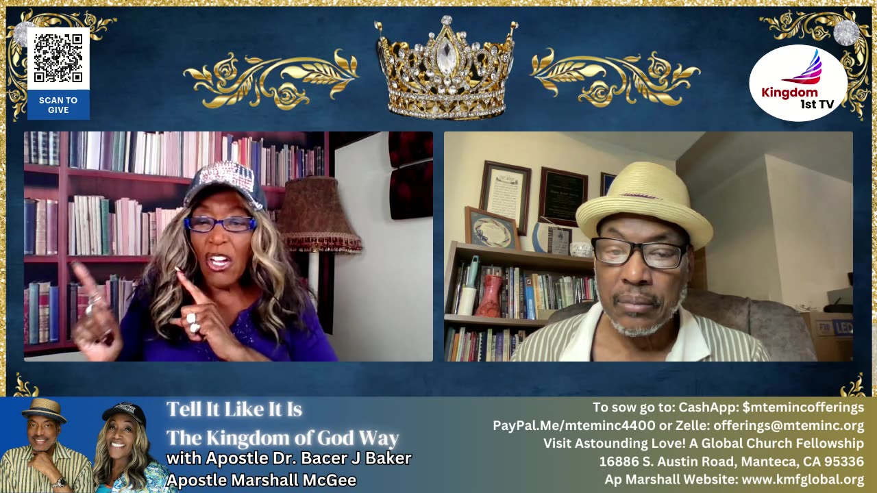 Tell It Like It Is: The Kingdom of God Way with Apostle Dr. Bacer J Baker