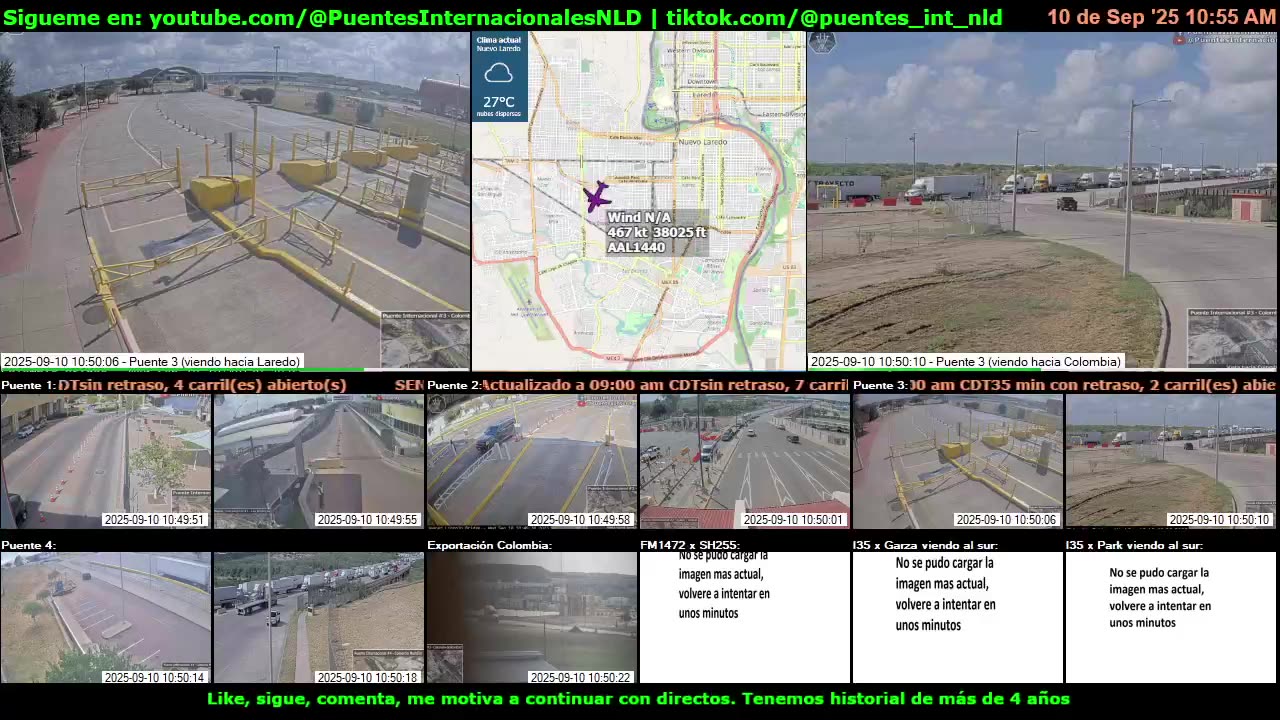 Puentes Internacionales NLD (Youtube / TikTok)