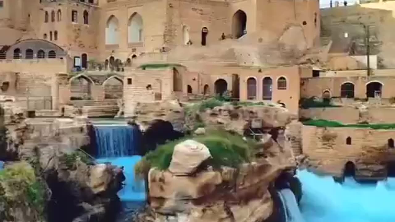 🇮🇷 COMPLEX HYDRO STRUCTURE THOUSANDS OF YEARS OLD IN SHUSHTAR, KHUZESTAN PROVINCE, IRAN