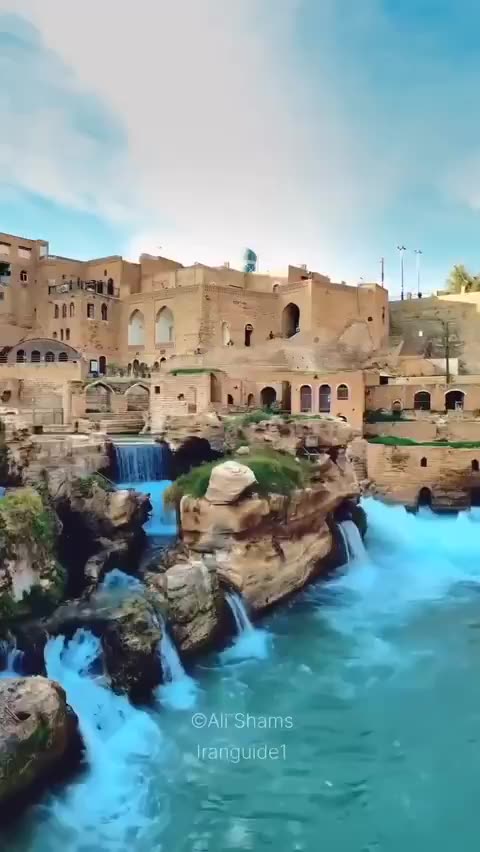 🇮🇷 COMPLEX HYDRO STRUCTURE THOUSANDS OF YEARS OLD IN SHUSHTAR, KHUZESTAN PROVINCE, IRAN