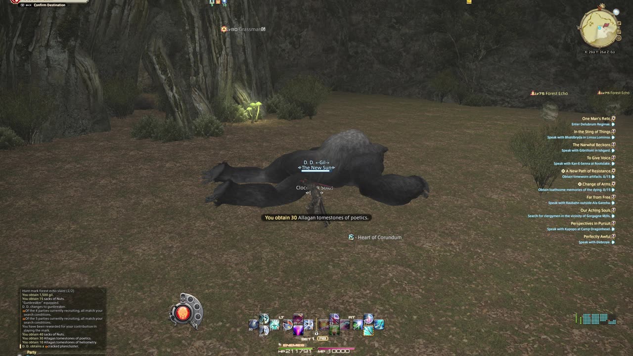 Final Fantasy 14 Elite Mark A Rank- Grassman Solo GNB