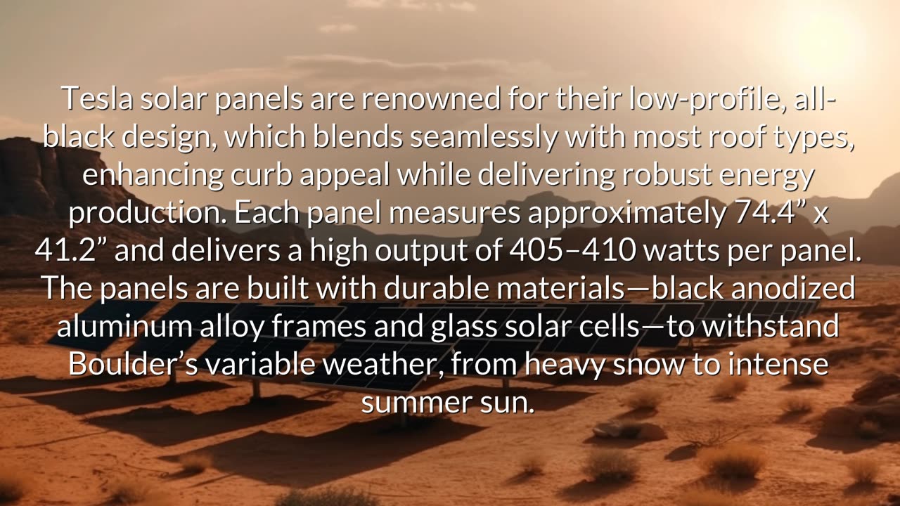 What To Know Before Buying a Tesla Boulder Solar Panel
