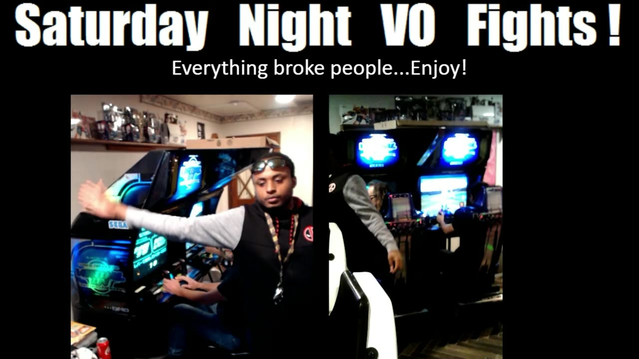 Three Virtual-On Amigos Rock