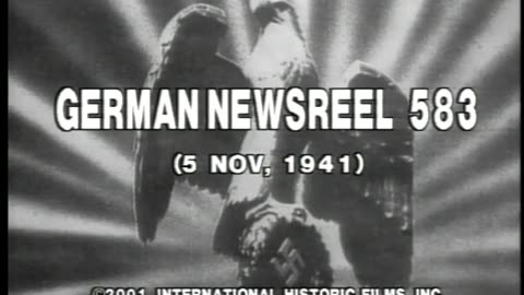 German Newsreel 583 - November 5, 1941