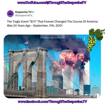 9/11, The Tragic Event That Forever Changed America, Happened 24 Years Ago On September 11, 2001.