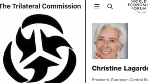 Christine Lagarde en Klaas Knot zijn beiden lid van The Trilateral Commission en WEF.