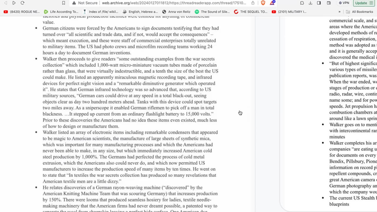 The Truth About Operation Paperclip by Bullzye