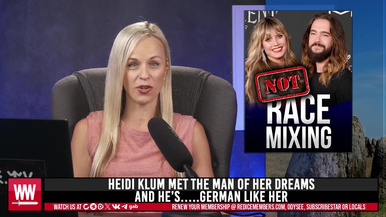Heidi Klum A Lesson In Race-Mixing