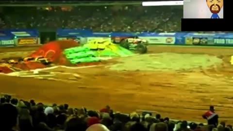 Monster Jam Landing On The Roll Cage (REACTION)