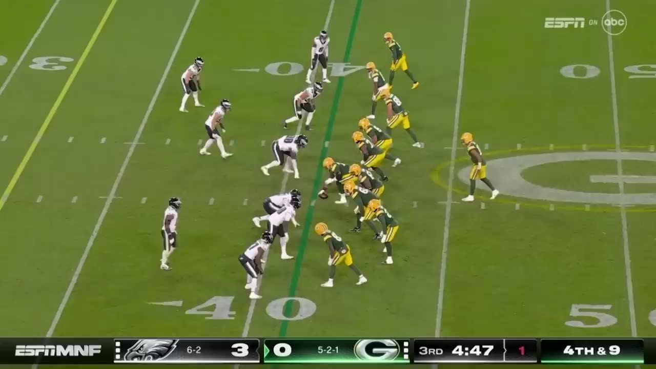 Eagles At Packer Week 10 Highlights