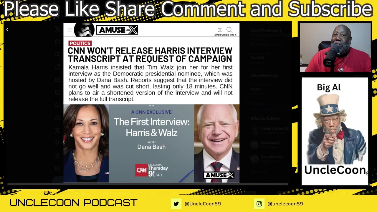 EP. 59 | KAMALA DOES HER FIRST INTERVIEW AND STUMBLES THROUGH IT?!